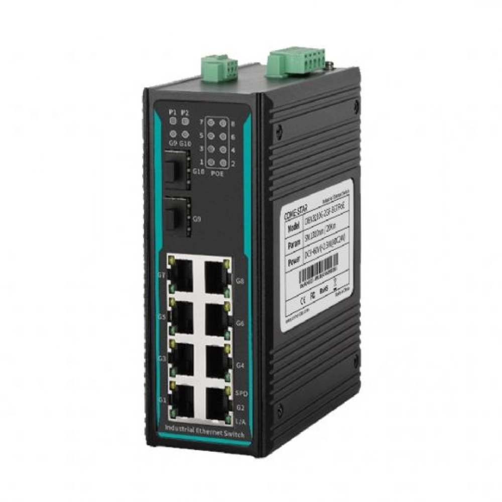 CIEN3210G-2GF-8GT, 2xGbit SFP, 8xGbit RJ45 Layer2 Switch