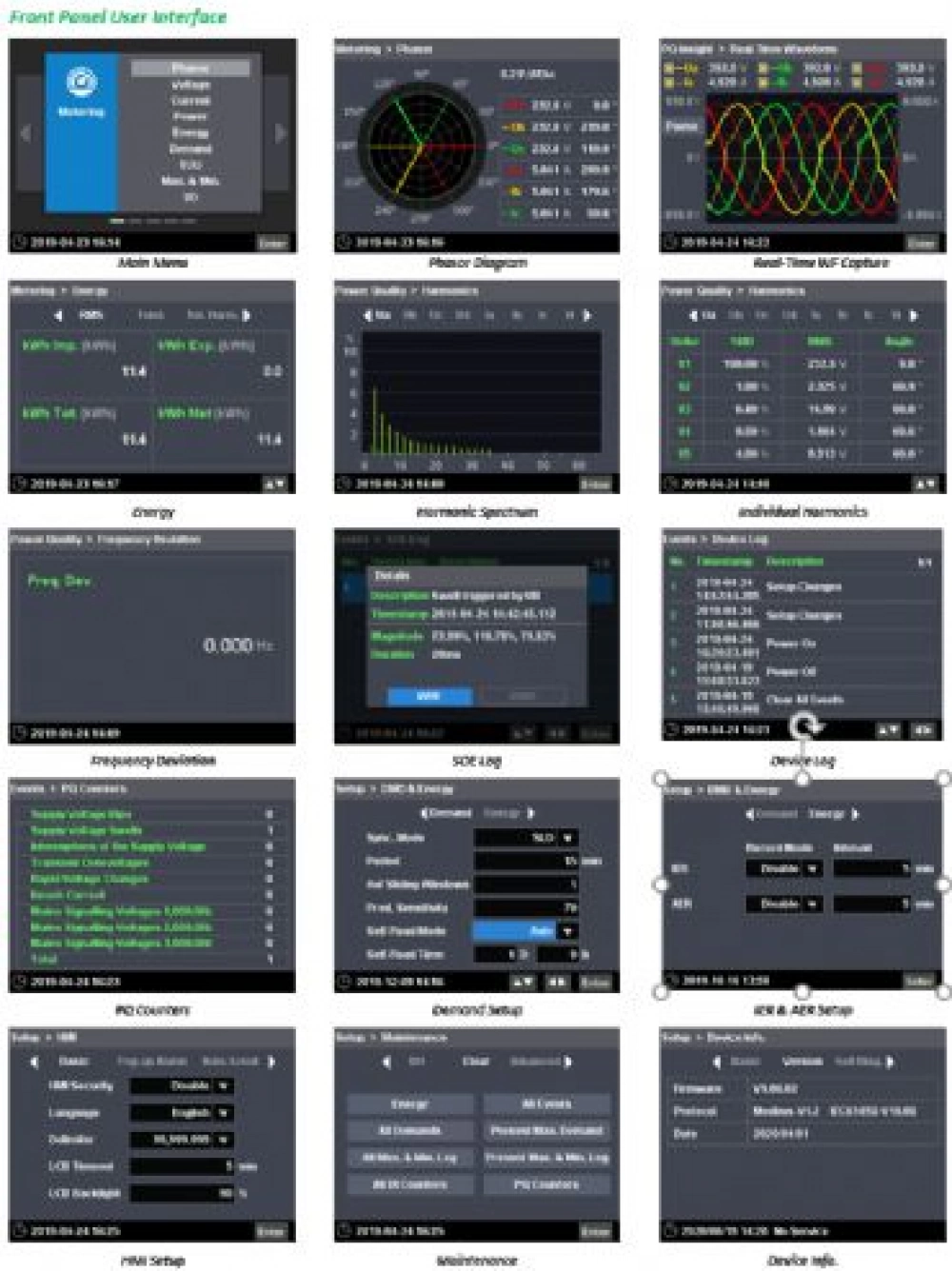 iMeter-D7, Enerji Kalite Analizörü, ClassA