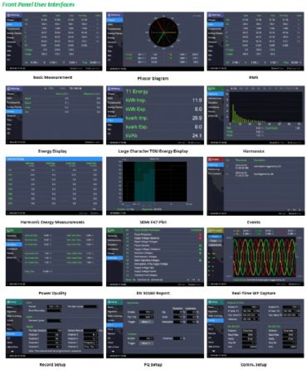 iMeter8, Enerji Kalite Analizörü (IEC61000-4-30 ClassA)
