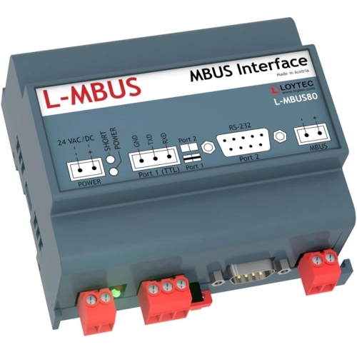Loytec L-MBUS80 M-Bus Level Converter for 80 M-Bus Devices