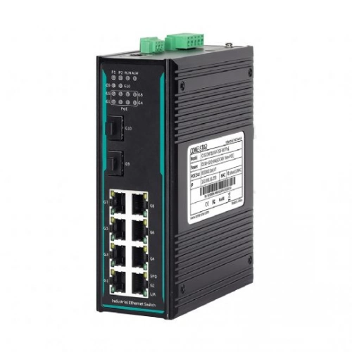 CISCOM7210GP-2xGbit SFP-8xGbit RJ45 POE Managed Switch