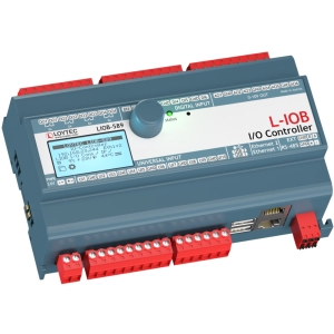 Loytec LIOB-589 L‑IOB BACnet, Modbus Haberleşmeli Dahili Web-Serverlı Programlanabilir Kontrol Cihazı