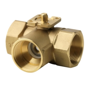Siemens VBI61.20-6.3 3 Yollu Küresel Tip İç Dişli Vana Gövdesi, DN20 (3/4''), PN40
