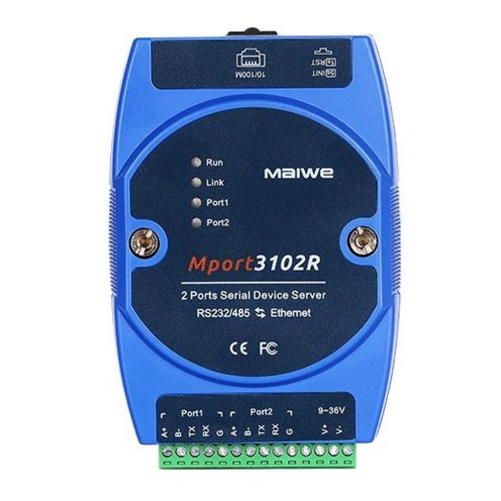 Mport3102R, 2xRS232/RS485 Seri