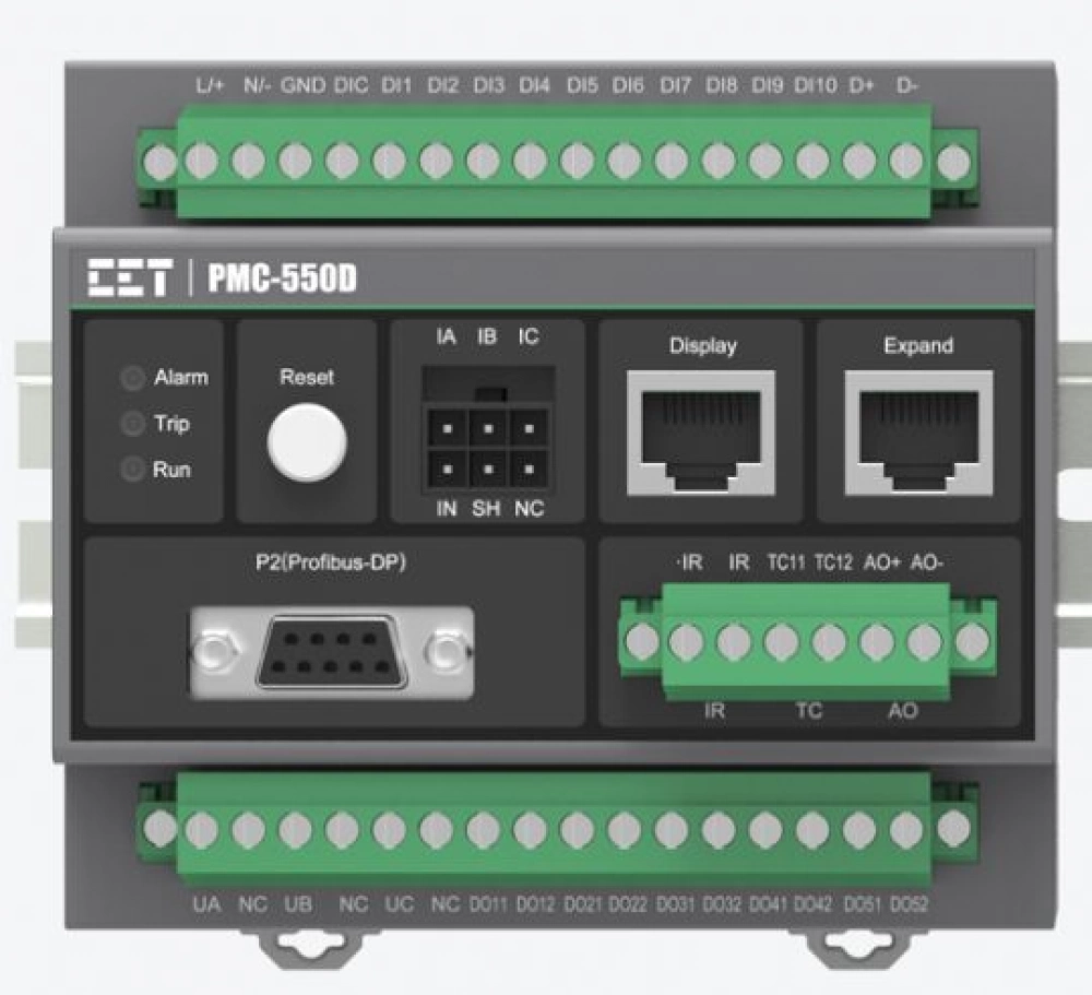 PMC-550D, AG Dijital Çok Fonk.Motor Koruma Rölesi