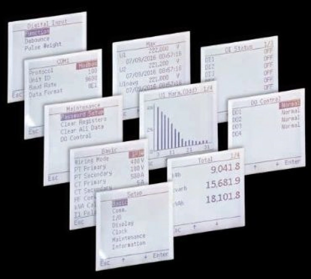 PMC53A Pano Tipi Enerji Analizörü