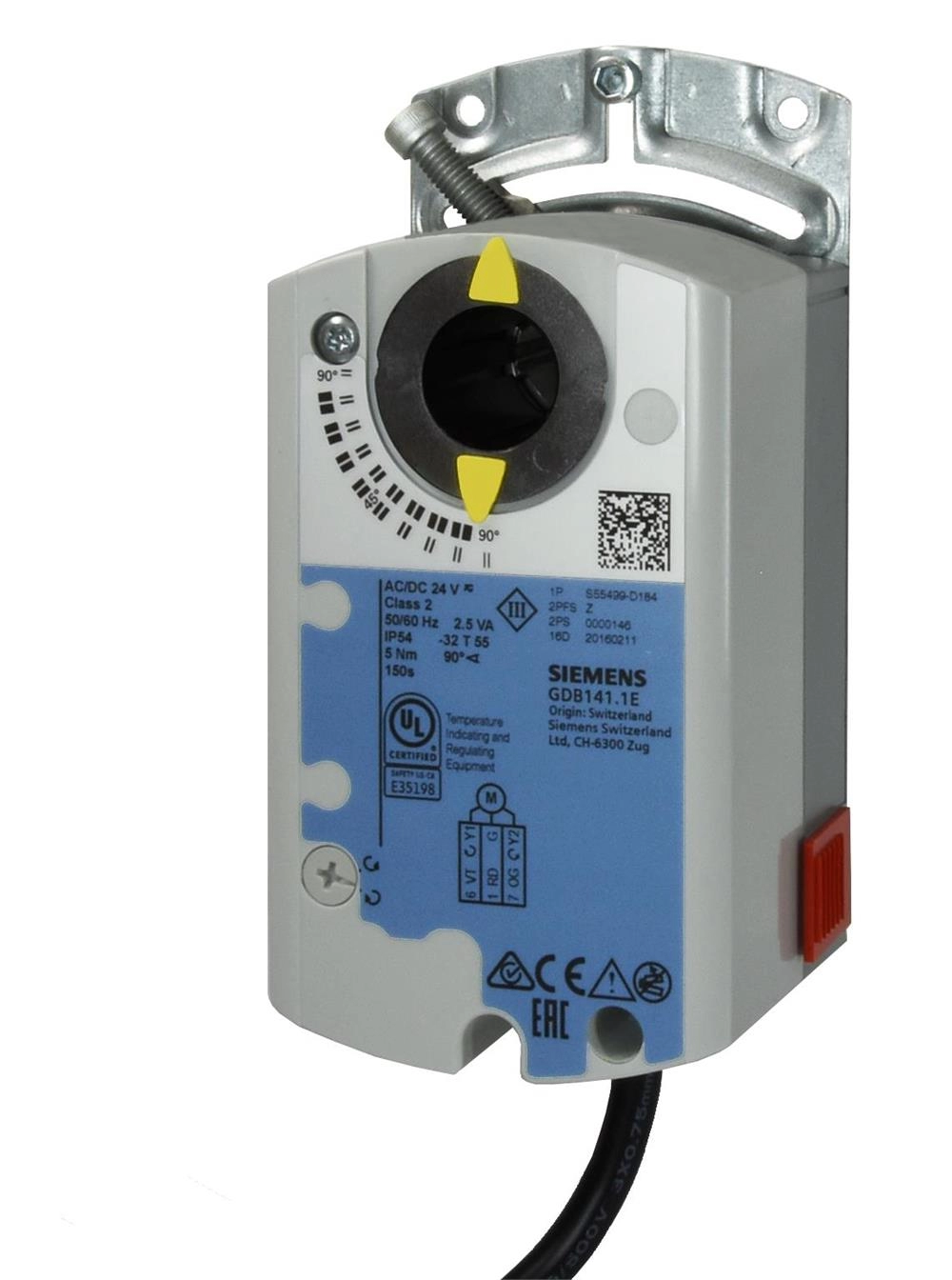 Siemens GDB346.1E Rotary Tip Hava Damper Motoru