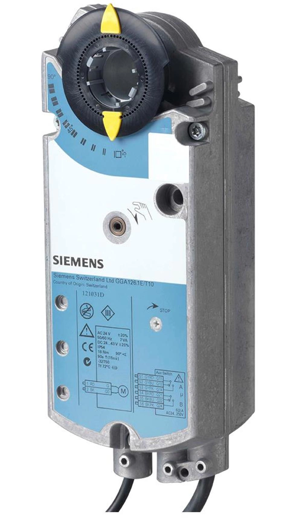 Siemens GGA126.1E/12 Yangın/Duman Damper Motoru
