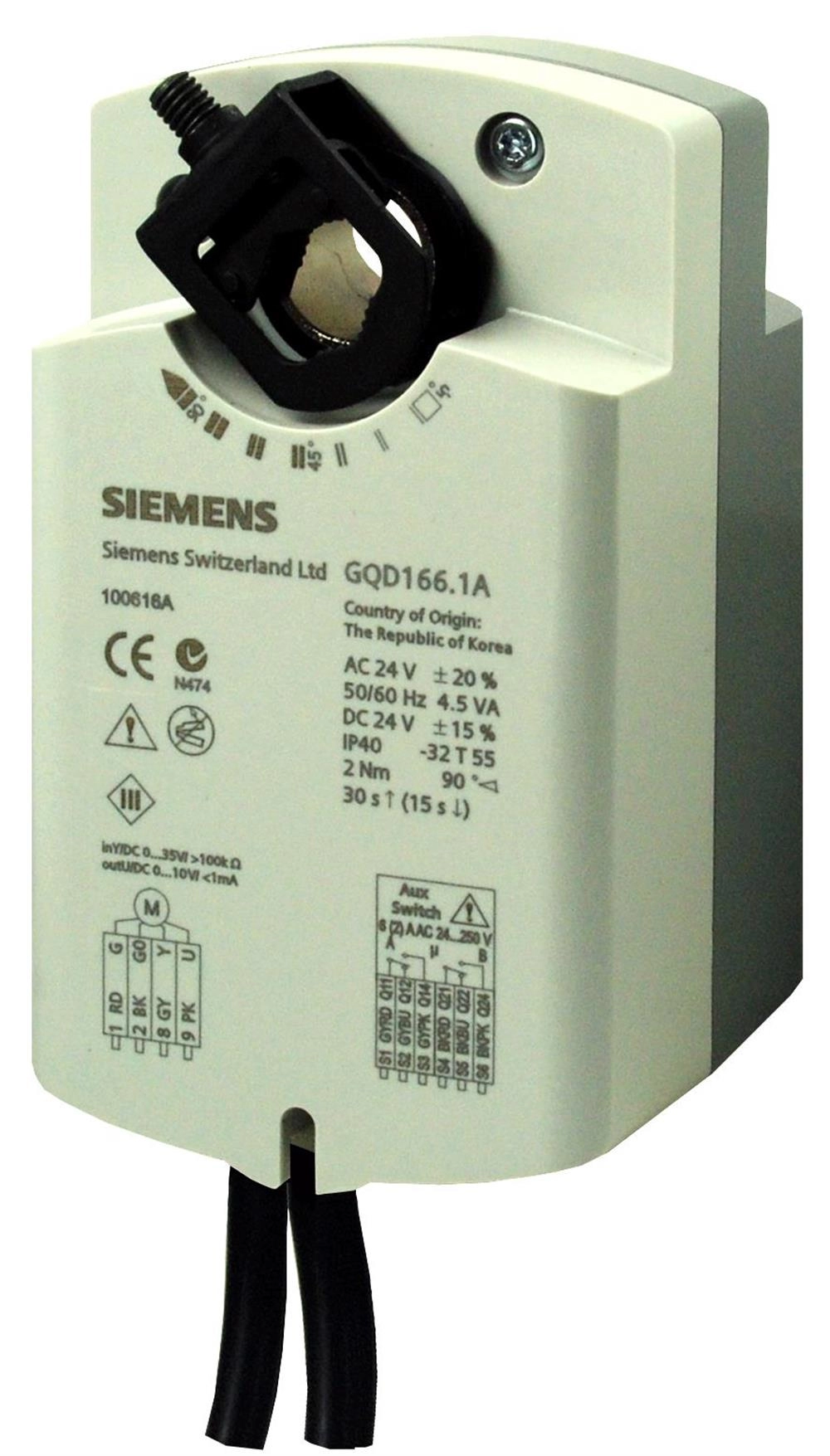 Siemens GQD326.1A Rotary Tip Hava Damper Motoru