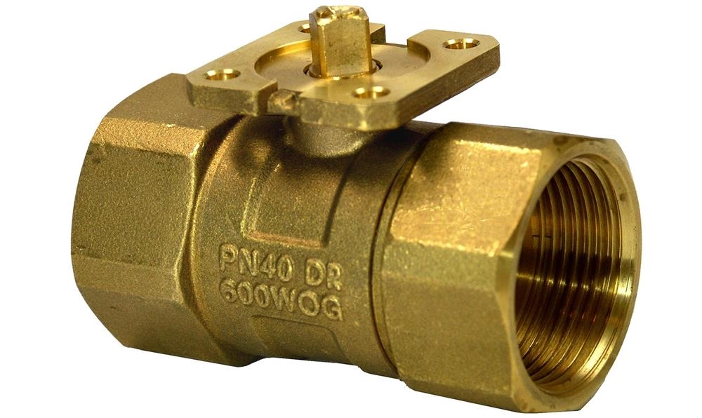 Siemens VAI61.32-25 2 Yollu Küresel Tip İç Dişli Vana Gövdesi, DN32 (1 1/4''), PN40